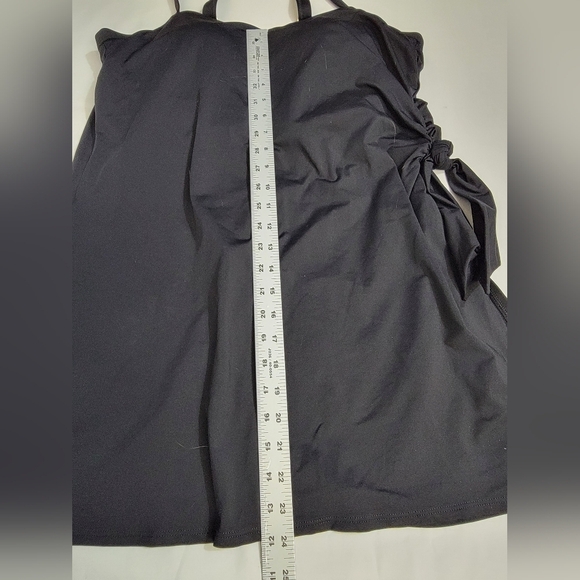 Women’s Chlorine Resistant Sweetheart Swim Dress One-piece Adjustable Straps - Picture 7 of 13